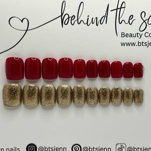 20pc XShort Square Press On Nails